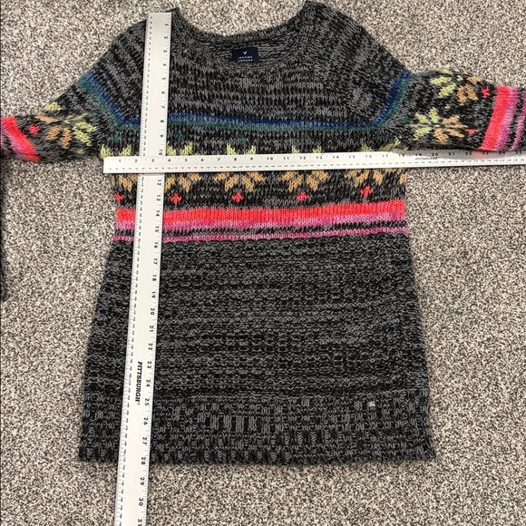 American Eagle Outfitters Fair Isle Nordic Cozy Winter Knit Jegging Sweater - Picture 11 of 11